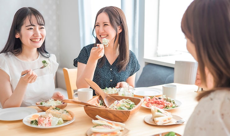 【ホームパーティー・女子会】神戸PAPA COOOKでご利用頂いたケータリング利用シーンの画像